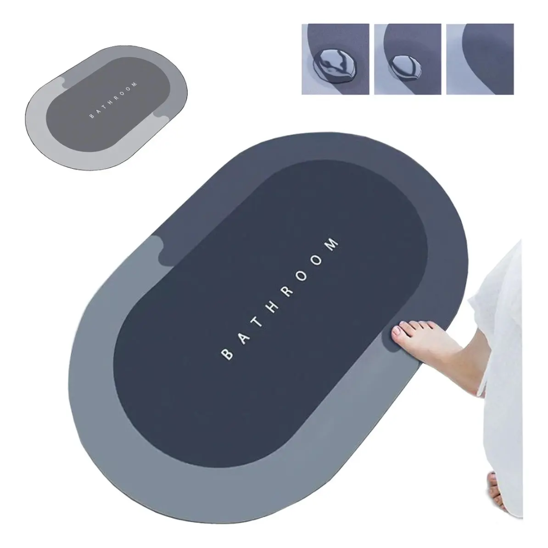 Alfombra De Baño Antideslizante - Imagem 1